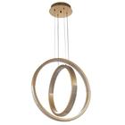 Люстра BayerLux с ПДУ 1544/2 LED 120 Вт 3000-6000К диммер золото d.50 см - Фото 1