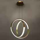 Люстра BayerLux с ПДУ 1544/2 LED 120 Вт 3000-6000К диммер золото d.50 см - Фото 4