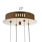 Люстра BayerLux с ПДУ 1544/2 LED 120 Вт 3000-6000К диммер золото d.50 см - Фото 6