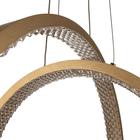 Люстра BayerLux с ПДУ 1544/2 LED 120 Вт 3000-6000К диммер золото d.50 см - Фото 8