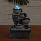 Фонтан настольный «Гантара», 21×15.5×26.5 см, с подсветкой - фото 3978256 Фонтан настольный «Гантара», 21×15.5×26.5 см, с подсветкой - фото 3978256