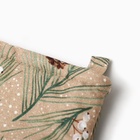 Варежка-прихватка новогодняя Spruce branches 20×28 см, 100% хлопок, саржа 190 г/м², ватин 250 г/м² - Фото 4