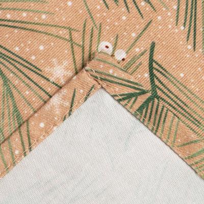 Полотенце новогоднее «Этель» Spruce branches, 40×73 см, 100% хлопок, саржа 190 г/м²