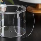 Фальшярус для торта, цилиндр, d=15 см, h=12 см, прозрачный - Фото 3