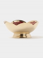 Блюдце «Венге», 10×10×4 см, латунь - фото 23534453