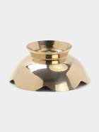 Блюдце «Венге», 10×10×4 см, латунь - фото 23534454