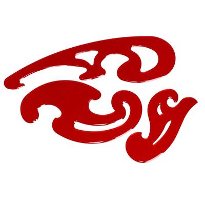 Набор лекал в европодвесе МИКС