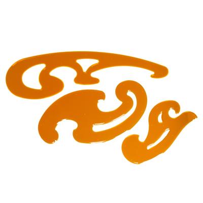 Набор лекал в европодвесе МИКС