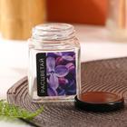 Банка для хранения квадратная "Расцветай", 150 мл - фото 804621733