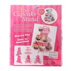 Подставка для пирожных трёхъярусная, голубая - фото 49588660