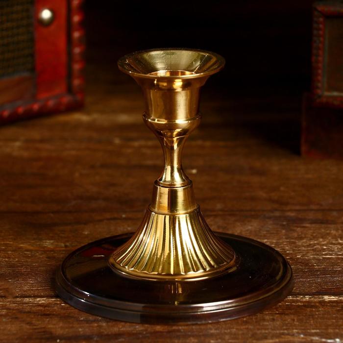 Подсвечник «Таврия», 9×9×9 см, латунь