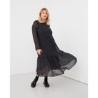Платье женское миди MIST plus-size, р.50, черный - Фото 4