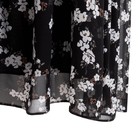 Платье миди женское MIST plus-size, размер 54, чёрно-белое 7338224