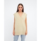 Жилет женский MIST, р. S-M, бежевый - фото 809116203