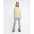 Жилет женский MIST, размер 48-50, бежевый - Фото 6