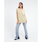 Жилет женский MIST, размер 48-50, бежевый - Фото 5