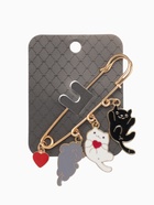 Булавка «Котята», игривые, 7 см, цветная в золоте - Фото 4