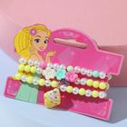 Набор детских браслетов «Выбражулька. Мороженое», 3 шт. цветные - Фото 3
