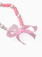 Браслеты детские «Выбражулька. Бант, яблоко и цветочки», набор 3 шт. d=5 см, цветные - Фото 4