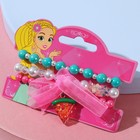 Набор детских браслетов "Выбражулька" с бантом, арбуз, цветные - Фото 2