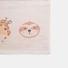 Кармашек текстильный Этель "African animals", 3 отделения, 34*63,5 см - фото 119629825