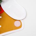 Нагрудник «Пряник» непромокаемый на липучке, новогодняя подарочная упаковка, Крошка Я - Фото 6