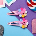 Заколки для волос «Абель», набор 2 шт., подсолнухи, 5.5 см - Фото 3