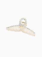 Крабик для волос «Кэрол», петелька сверкание, 11?4.5 см, прозрачный (комплект 6 шт) - фото 61014304