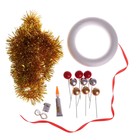 Набор для творчества «Новогодний венок своими руками» - Фото 3