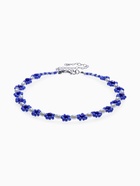 Колье из бисера «Незабудки», сине-белое, 30 см - Фото 6