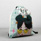 Мешок для обуви «Девочка-мечта» (текстиль) 41×34 см - Фото 2