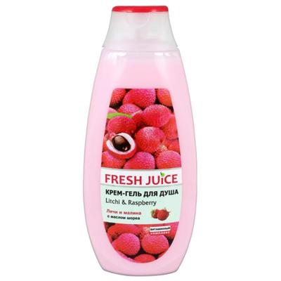Крем-гель для душа Fresh Juice «Личи и малина», 400 мл