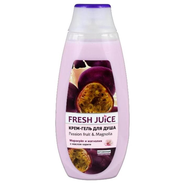 Крем-гель для душа Fresh Juice «Маракуйя и магнолия», 400 мл - Фото 1