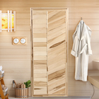 Дверь для бани и сауны, размер коробки 170×80 см, липа, глухая - Фото 1