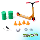 Набор пальчиковый самокат и аксессуары, МИКС - Фото 6