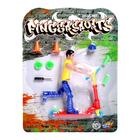 Пальчиковый самокат c фигуркой, МИКС - Фото 4