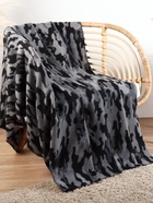 Плед флисовый «Экономь и Я. Камуфляж (вид 2)», 150×200 см, плотность 160 г/м² - Фото 4