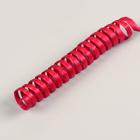 Декор "Спираль цилиндр" 60 см, красный (цилиндр h=14см, d=2см) (фасовка 5шт, цена за 1шт) (комплект 5 шт) - фото 45921486