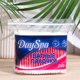 Ватные палочки Day Spa с зип. локом розов 200 шт 7387005