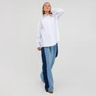 Рубашка женская MINAKU: Casual Collection цвет белый, р-р 46 7069086 - фото 14529688