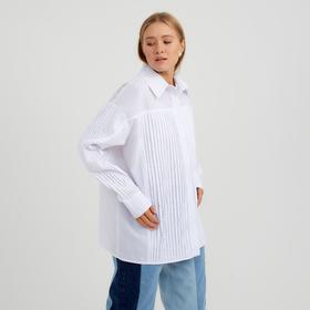 

Рубашка женская MINAKU: Casual Collection цвет белый, р-р 48