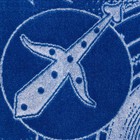 Полотенце махровое Этель "Знаки зодиака: Стрелец" синий, 67х130 см, 100% хлопок, 420гр/м2 - Фото 3
