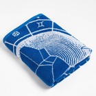 Полотенце махровое Этель «Знаки зодиака: Дева», 70×130 см, 100% хлопок, 420 г/м², синее - Фото 2