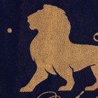 Полотенце махровое Этель "Знаки зодиака: Лев" фиолетовый, 67х130 см, 100% хлопок, 420гр/м2 - Фото 3