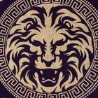 Полотенце махровое Этель "Лев" фиолетовый, 67х130 см, 100% хлопок, 420гр/м2 - Фото 3