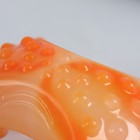 Массажёр, универсальный «3D», 4 ролика, 13,5 × 9,5 × 8 см, цвет оранжевый - Фото 5