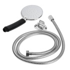 Душевая лейка 5 режимов со шлангом, держатель, крепеж в комплекте. - Фото 2