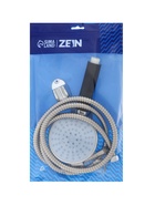 Душевая лейка 5 режимов со шлангом, держатель, крепеж в комплекте. - Фото 4