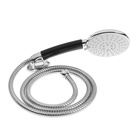 Душевая лейка 5 режимов со шлангом, держатель, крепеж в комплекте. - Фото 11