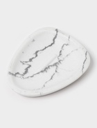 Аксессуары для ванной «Мрамор», 3 предмета, мыльница, дозатор 230 мл, стакан, белые - Фото 3